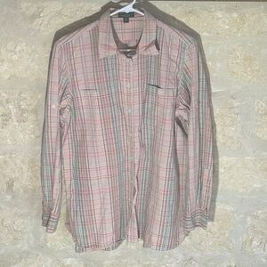 LRL Ralph Lauren Jeans Co Western Peach Pink Shirt Size XL LIKE NEW!